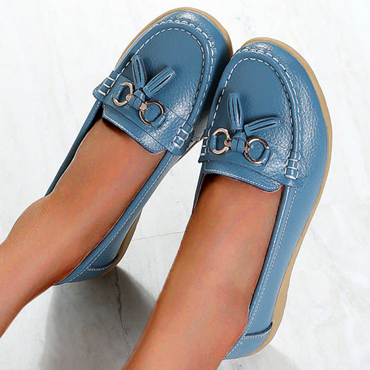 Annika | Flexibla Ortopediska Loafers med Kardborre