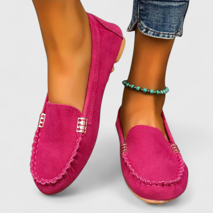 Karin | Ortopediska Loafers med Metalldetalj