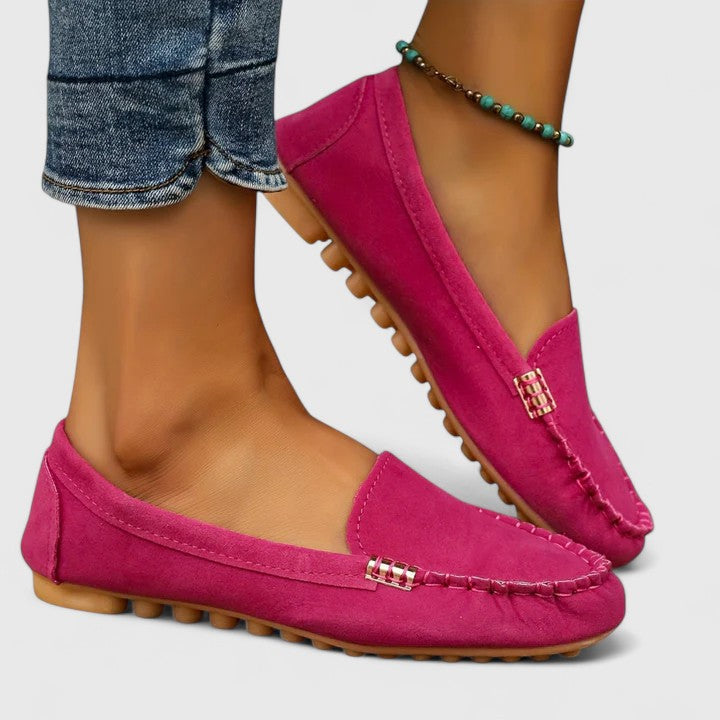 Karin | Ortopediska Loafers med Metalldetalj