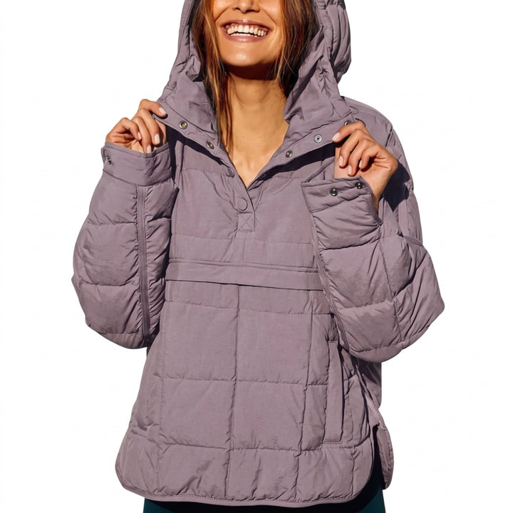 Lisa | Oversize Huvjacka för Avslappnade Dagar