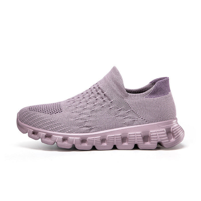 Andningsbara Herrsneakers i Strumpstickat