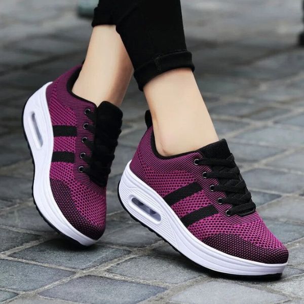 Ortopediska Sneakers med Luftdyna och Mesh