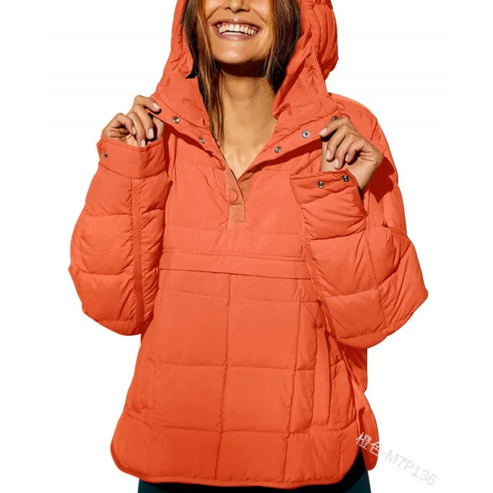Lisa | Oversize Huvjacka för Avslappnade Dagar