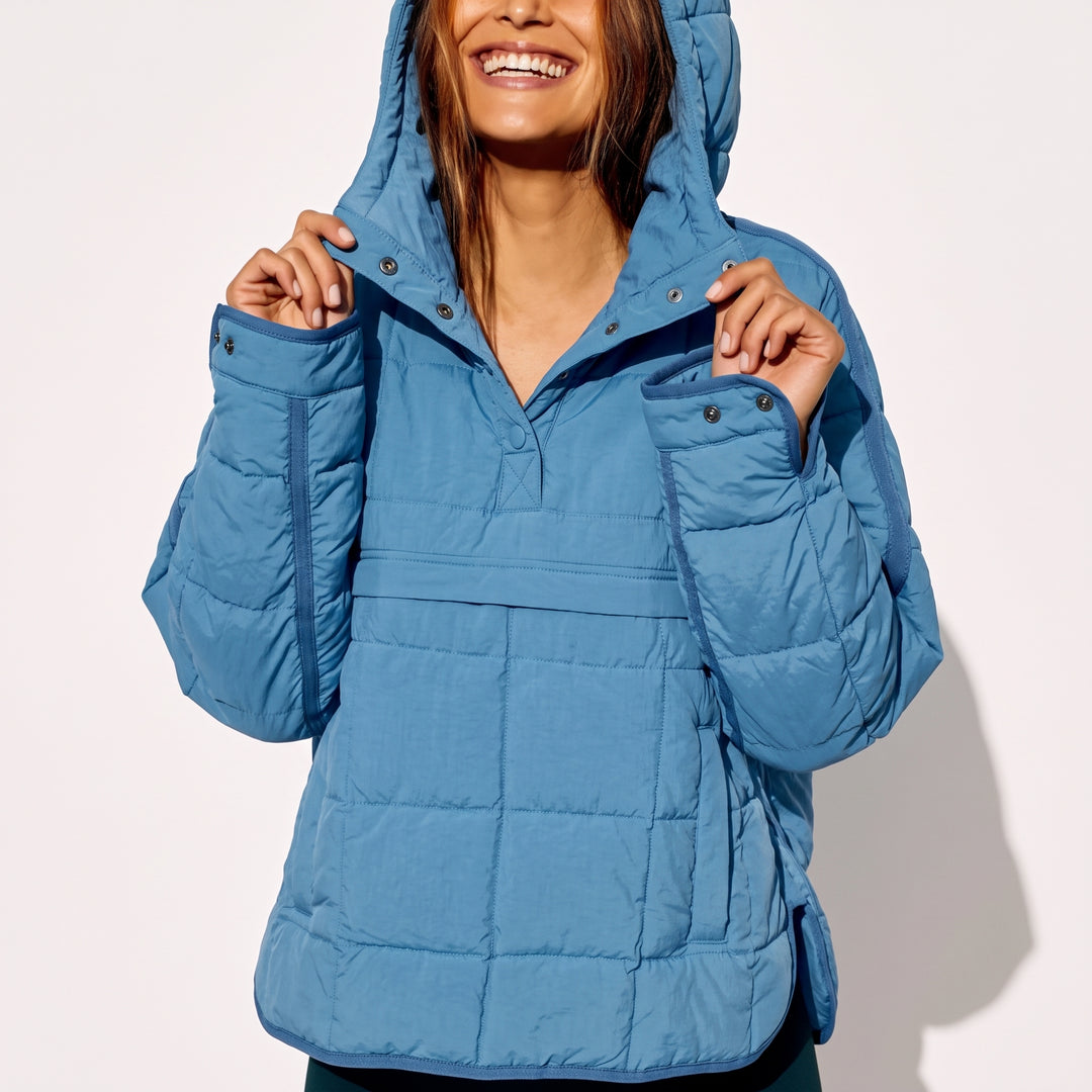 Lisa | Oversize Huvjacka för Avslappnade Dagar