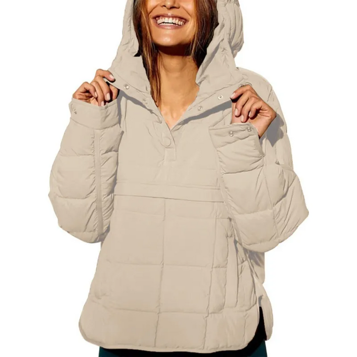 Lisa | Oversize Huvjacka för Avslappnade Dagar