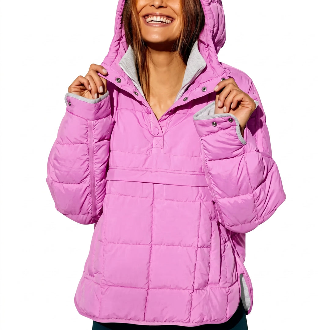 Lisa | Oversize Huvjacka för Avslappnade Dagar