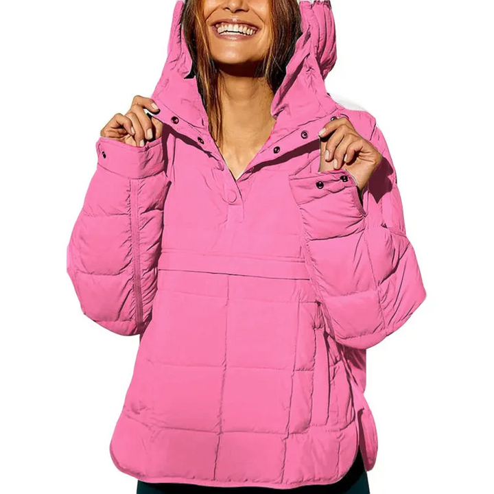 Lisa | Oversize Huvjacka för Avslappnade Dagar