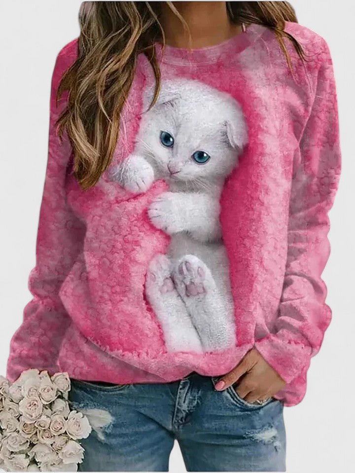 Vera | Mysig Sweatshirt med Avslappnad Passform