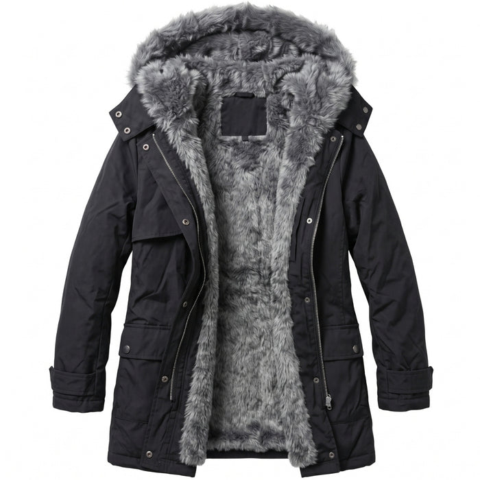 Tailored Hooded Winter Parka - Belinda