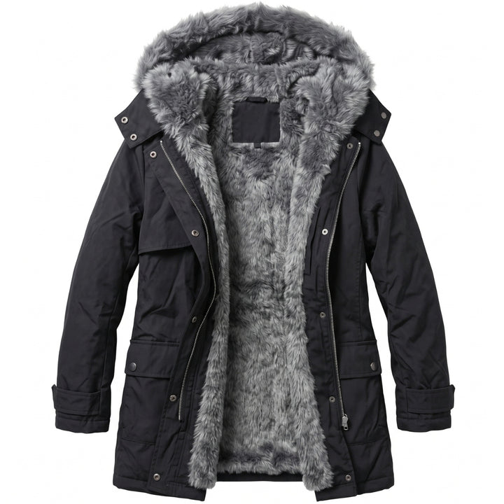 Tailored Hooded Winter Parka - Belinda