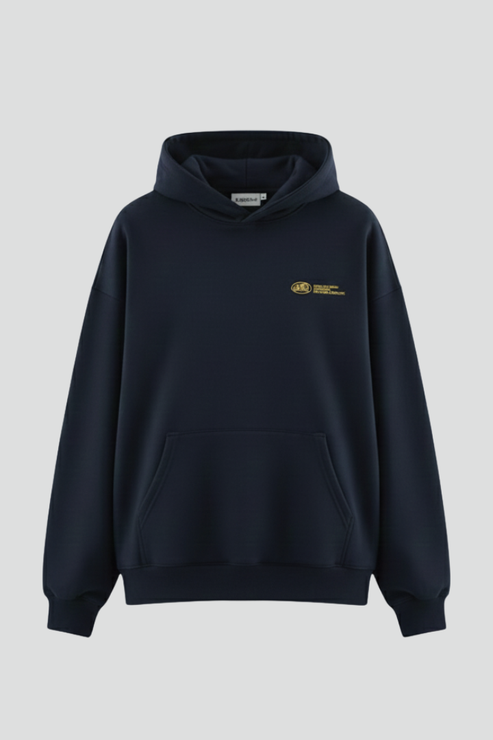 Lotta | Mysig Hoodie med Tryck Fram