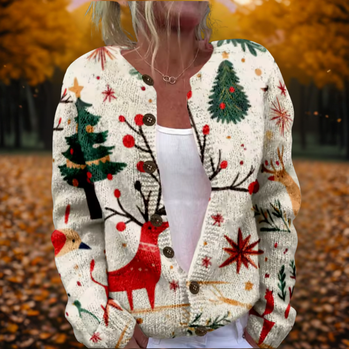 Sandra | Renhjorts Cardigan