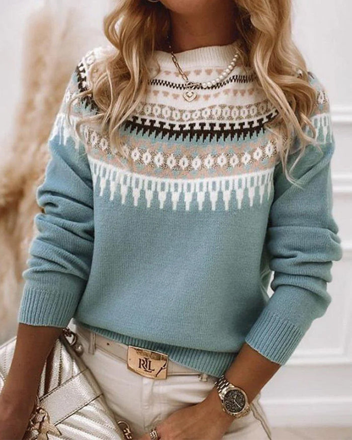 Comfortable knitted sweater for women – CozyKnit