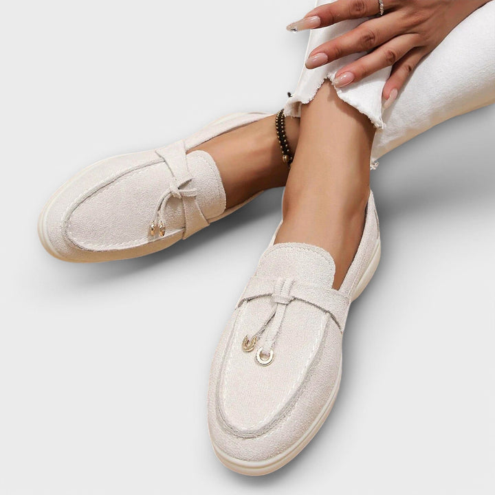 Sanna | Klassiska Loafers med Flexibel Sula