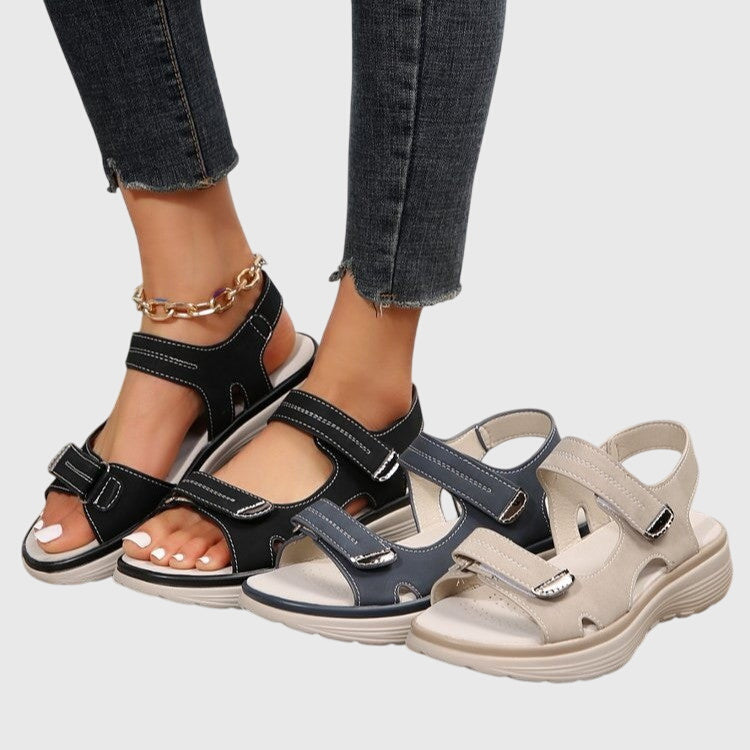 Johanna | Justerbara Ortopediska Sandaler med Halkskydd