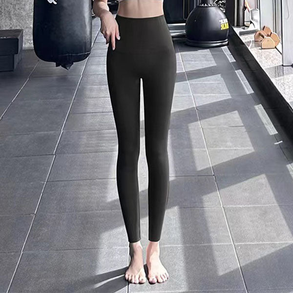 Fodrade leggings dam i tjock fleece, för -20 till +5 grader