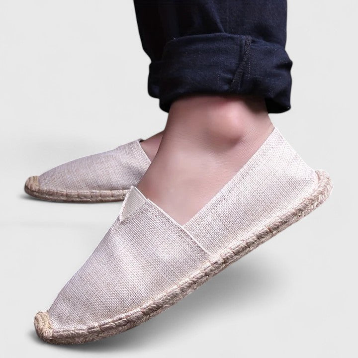Maja | Andningsbara Ortopediska Espadriller med Flätad Sula
