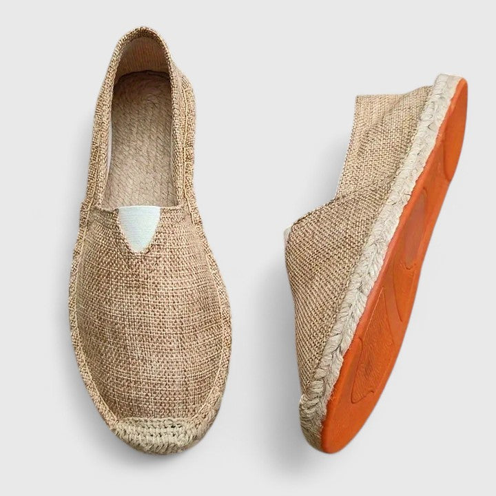 Maja | Andningsbara Ortopediska Espadriller med Flätad Sula