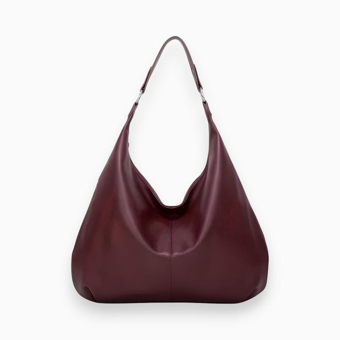 Dam Axelväska i Mjuk Hobo-Design med Justerbar Rem
